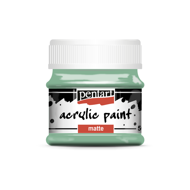 Acrylic paint matte 50 ml pistachios