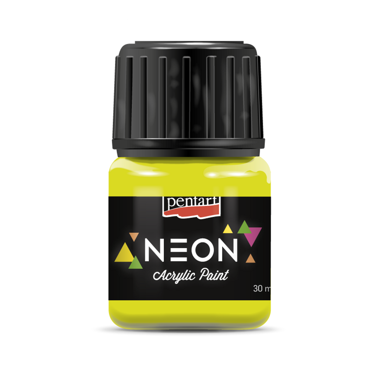 Acrylic paint Neon 30 ml, yellow