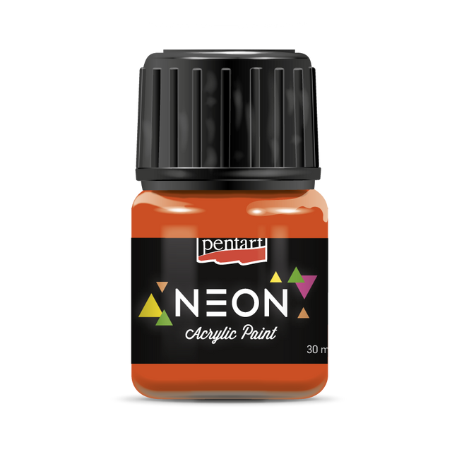Acrylic paint Neon 30 ml, orange