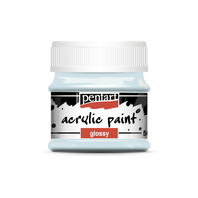 Acrylic paint glossy 50 ml ice blue