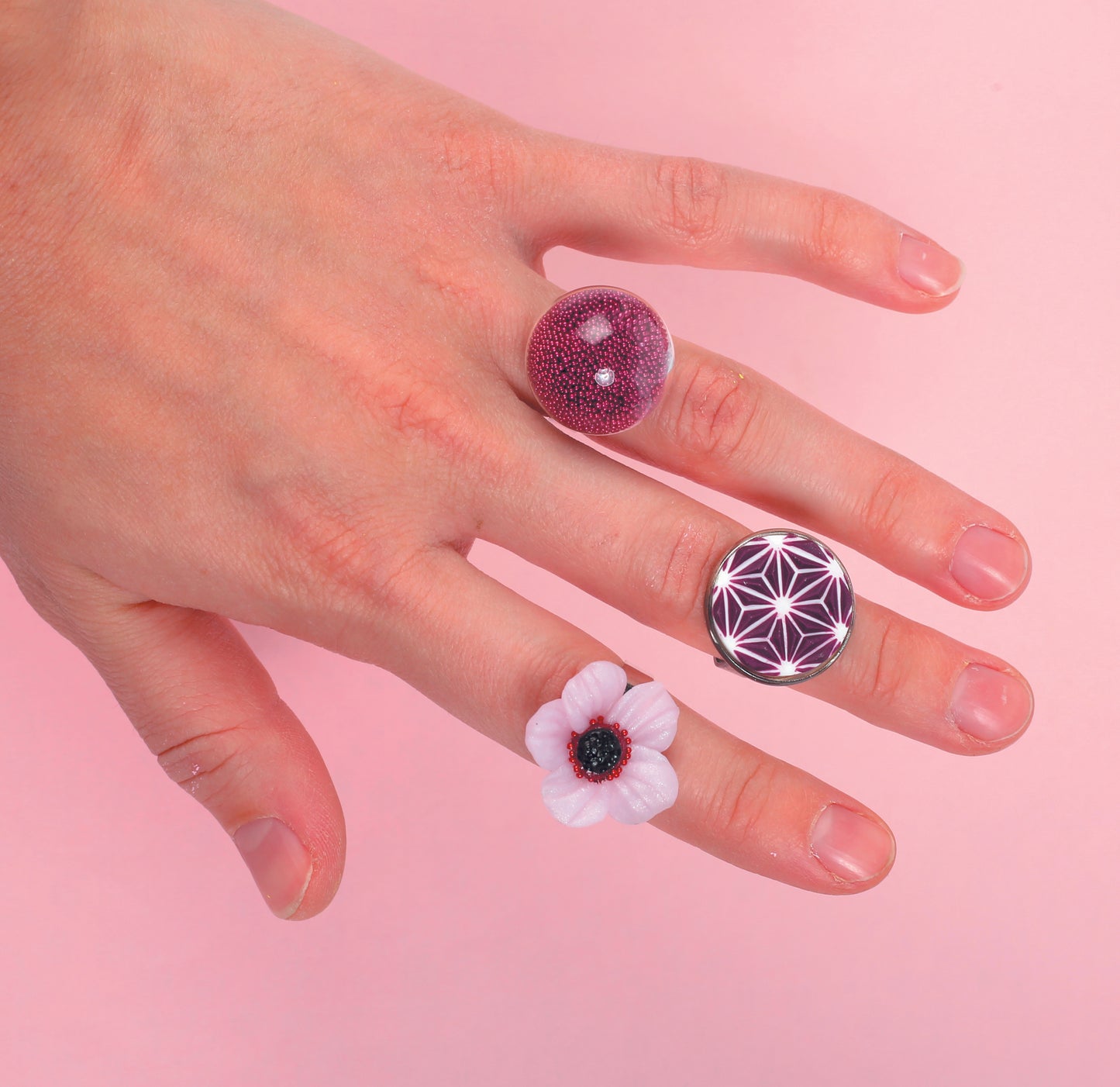 Smycketillbehör i metall - Ring