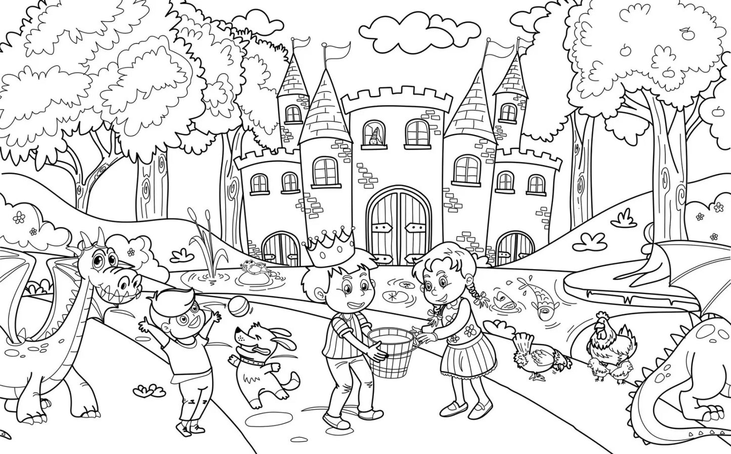 Självhäftande pappersrulle med motiv