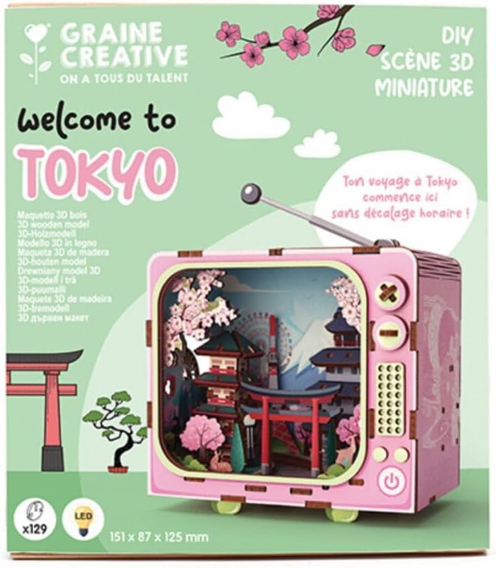 Welcome to Tokyo – 3D-scen i trä
