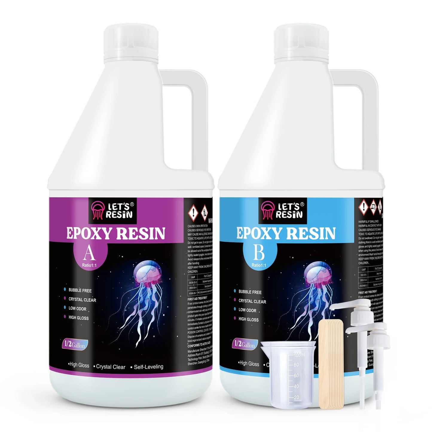 Let´s Resin Clear Resin 2 x 1,89l