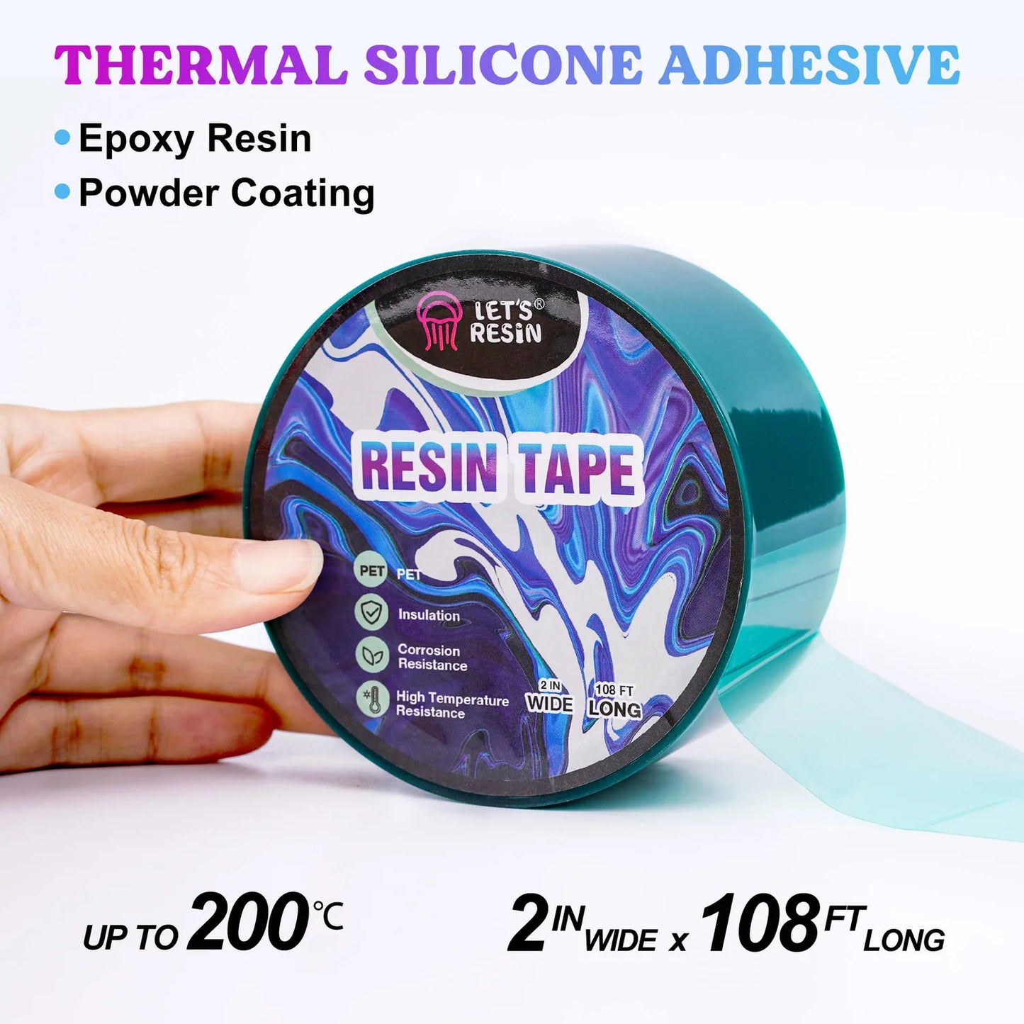 Let's Resin UV tape