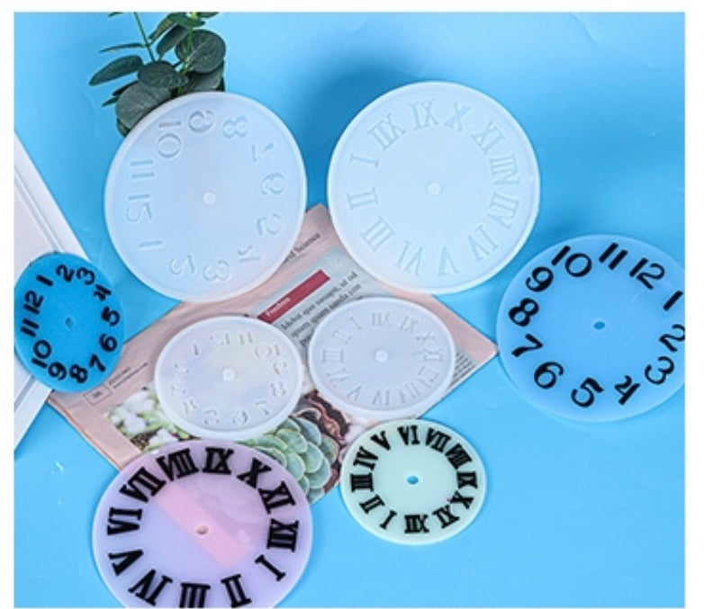 Silikonform - Väggur