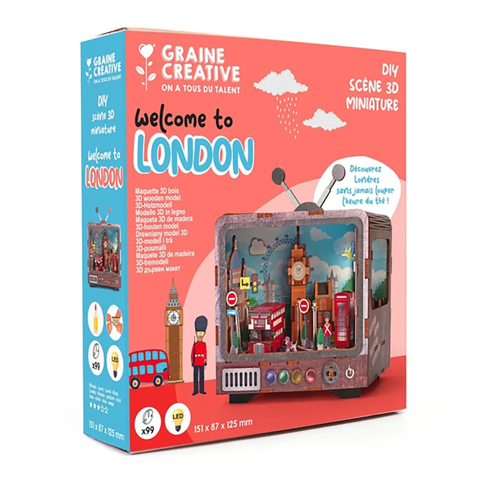 Welcome to London – 3D-scen i trä