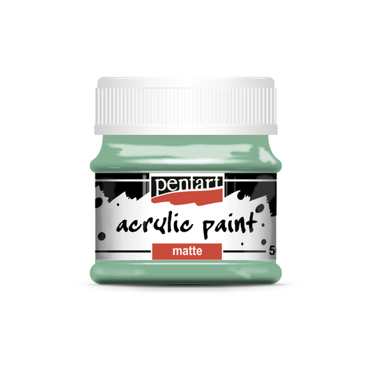 Acrylic paint matte 50 ml pistachios