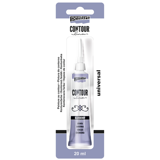 Contour Liner - blueberry