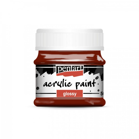 Acrylic paint glossy bourdon – köp hos Konstnärsfabriken