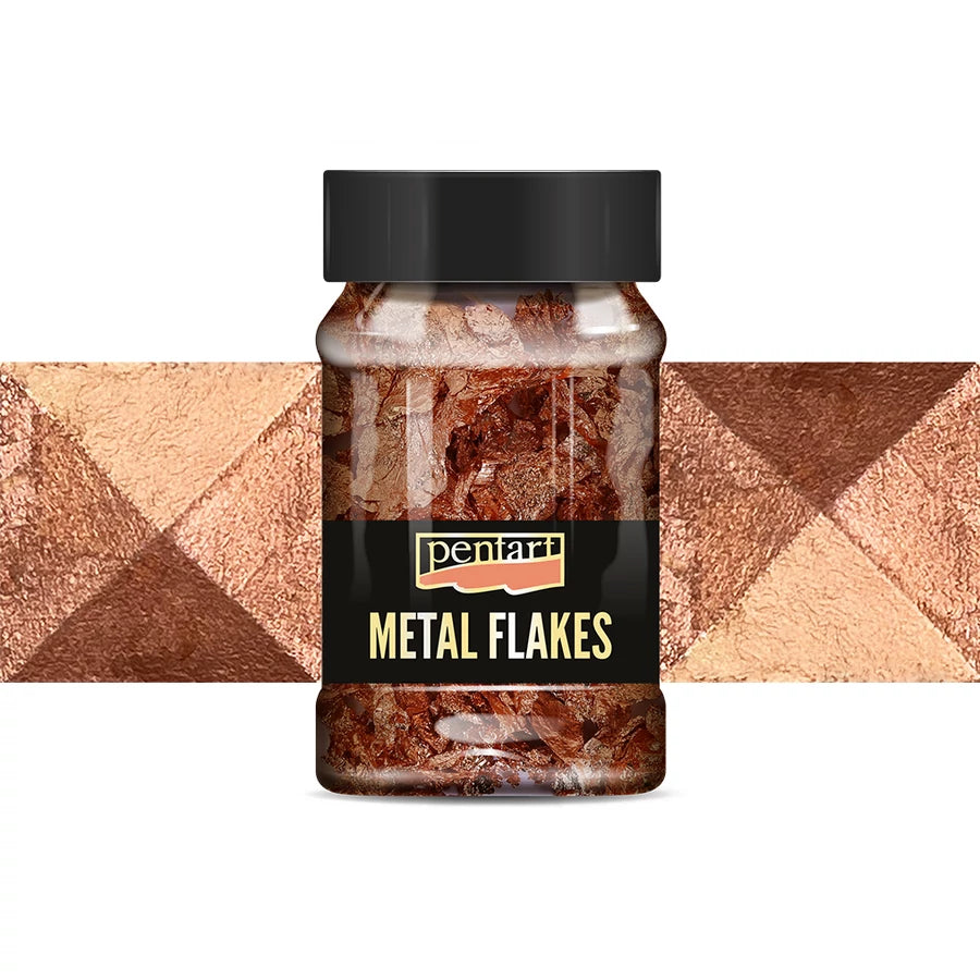 Metal Flakes – Blandade metallflingor 1 g