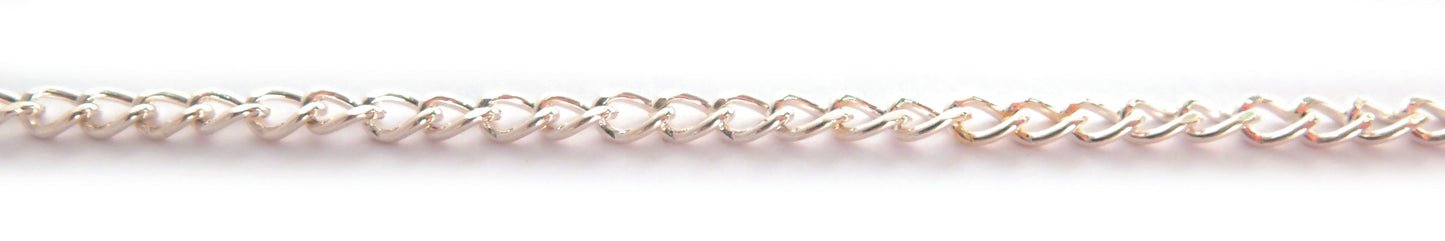 Silverkedja 1m x 2mm