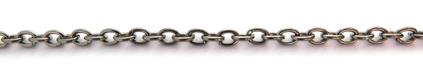 Antracit-kedja 1m x 3mm