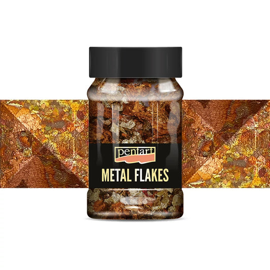 Metal Flakes – Blandade metallflingor 1 g