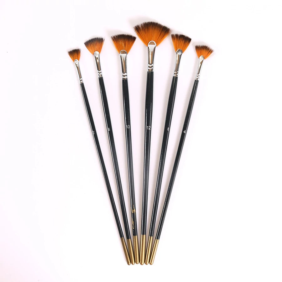 Fan brush - 5pack
