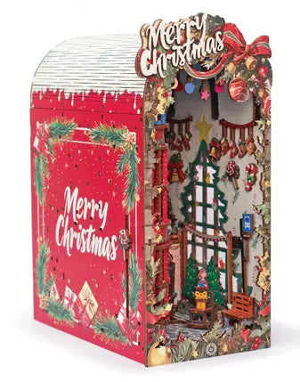 Merry Christmas – 3D-boknook med julgata