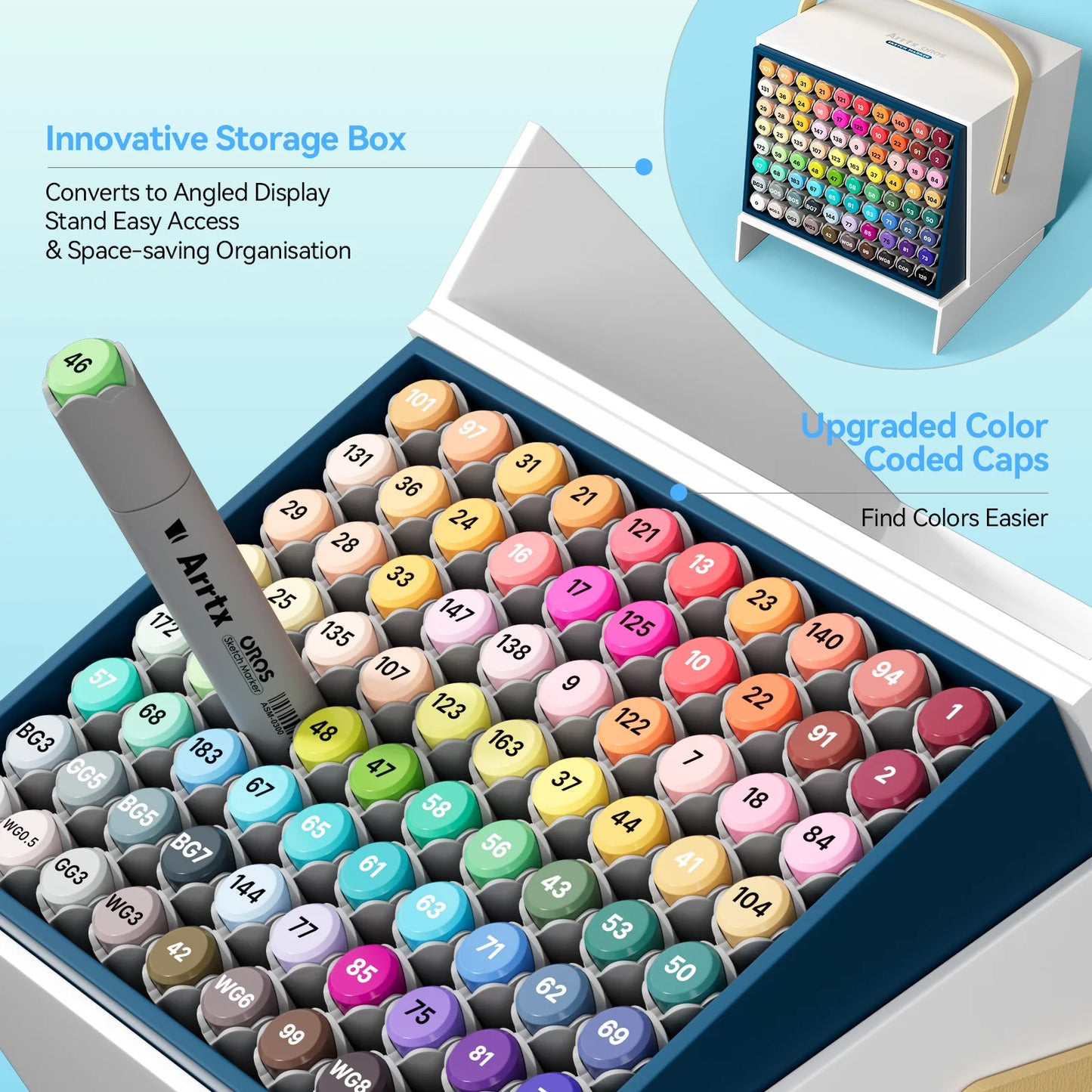 Arrtx Oros 80 Alcohol Markers