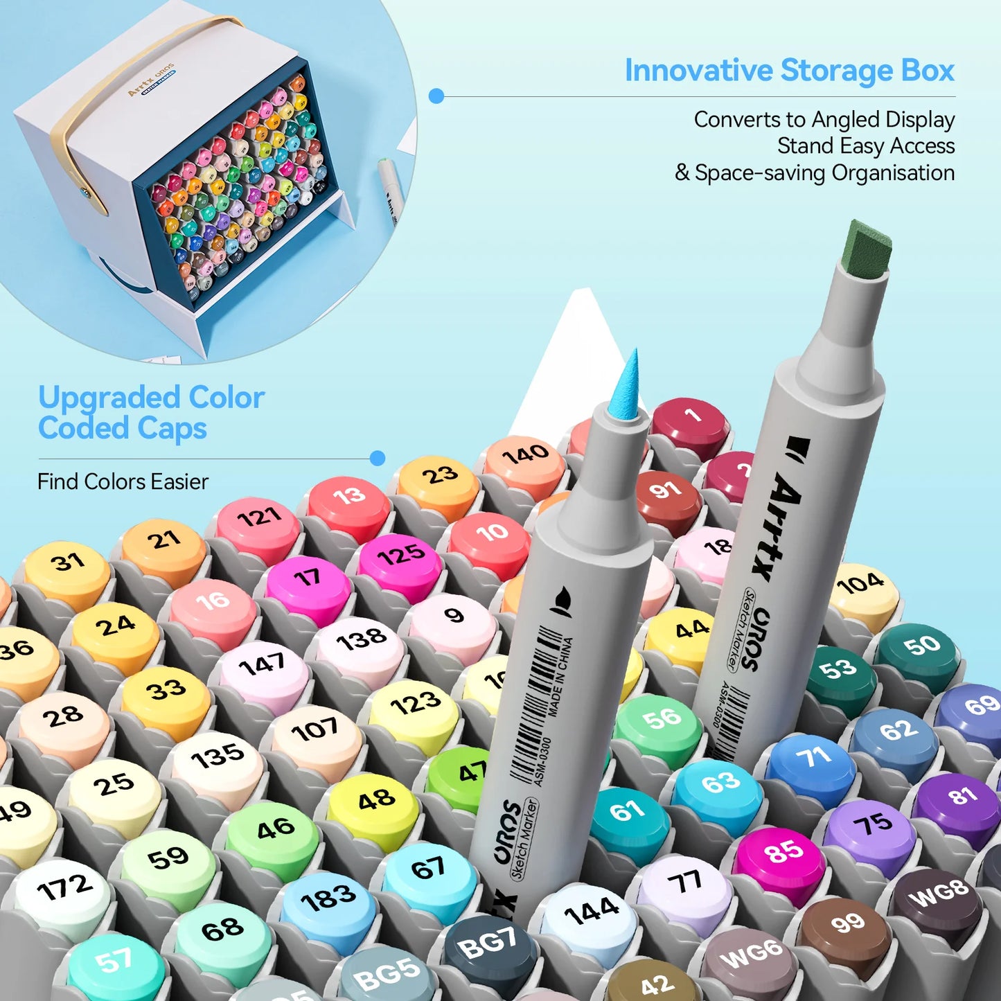Arrtx Oros 80 Alcohol Markers
