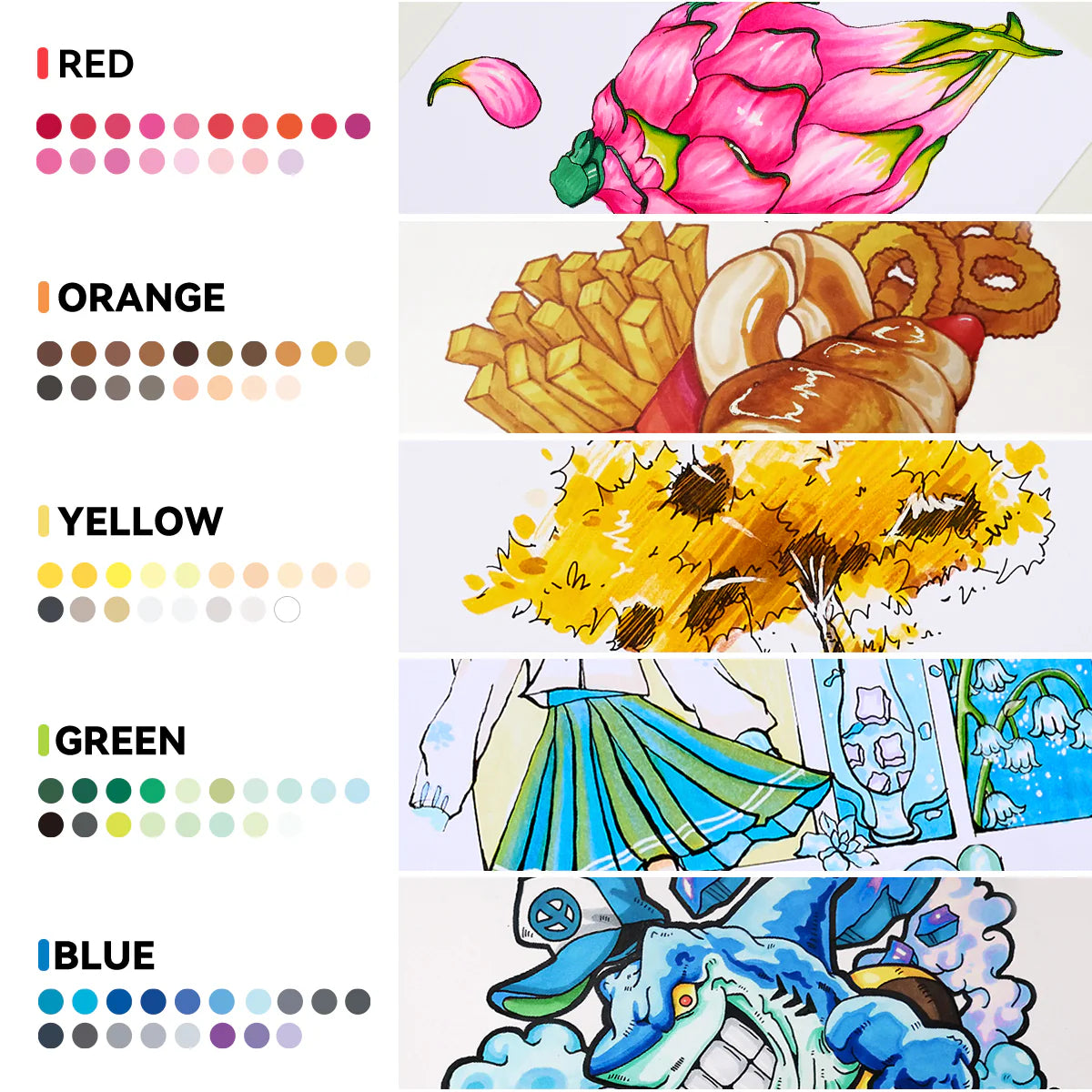 Arrtx Oros 90 Alcohol Markers