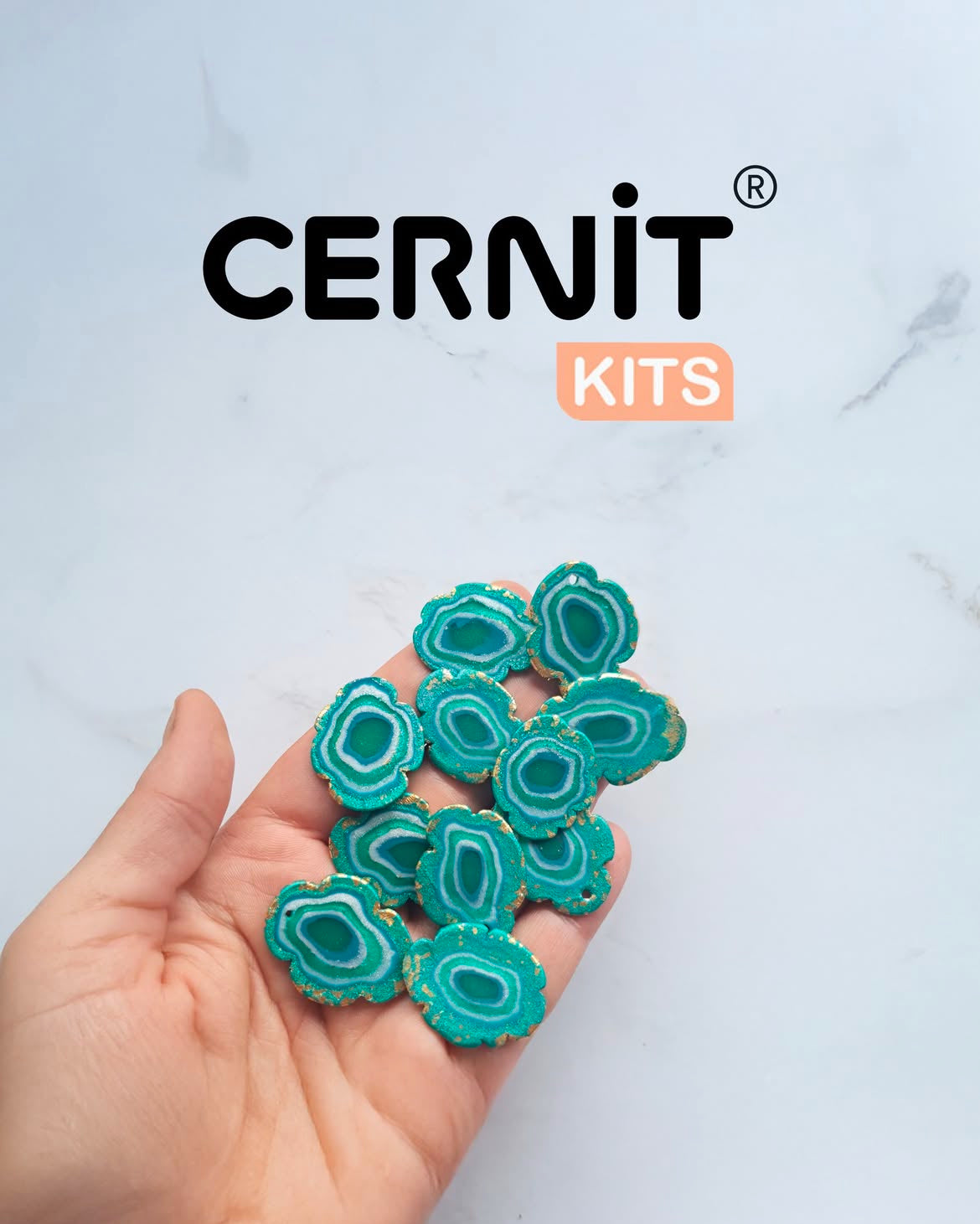 Cerni clay - Mixed Colors - 25 pcs x 56 grams