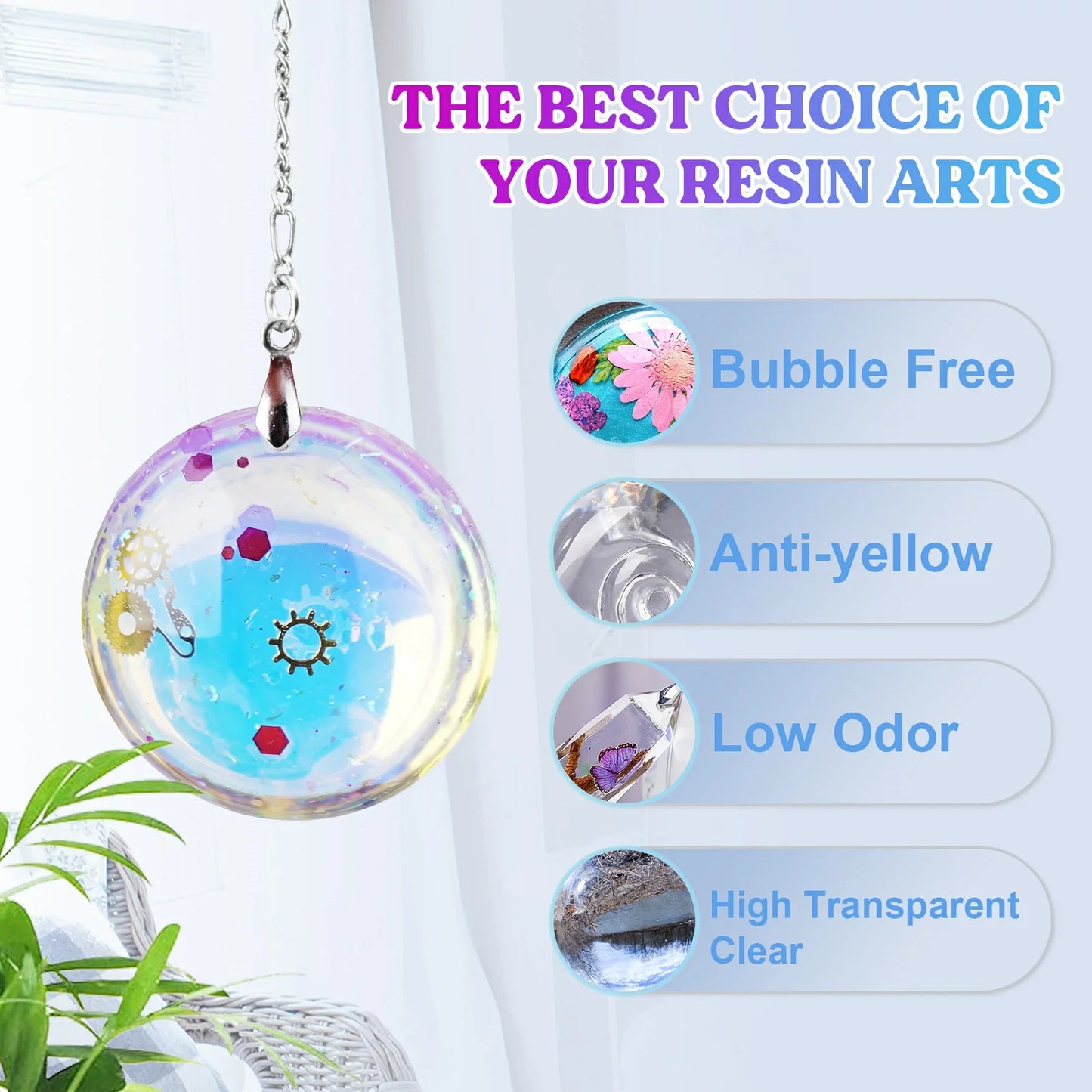 Let's Resin SOFT UV Resin 100g