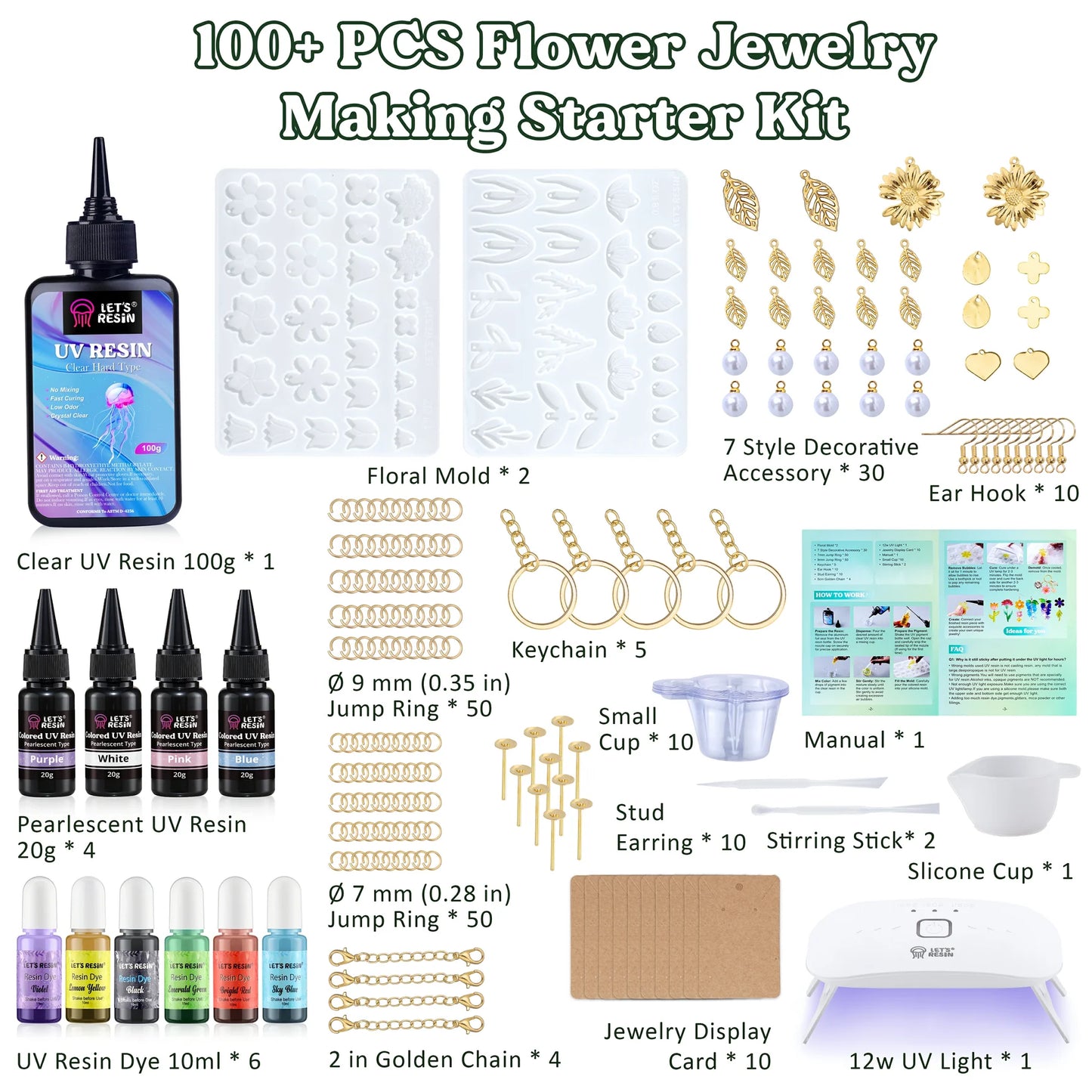 Let's Resin UV Resin kit
