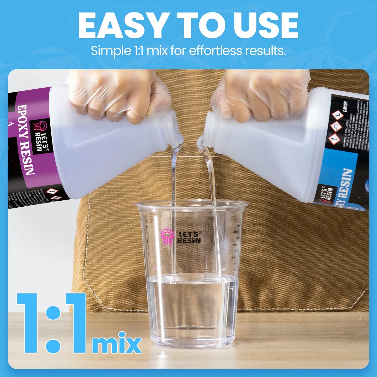 Let´s Resin Clear Resin 2 x 1,89l
