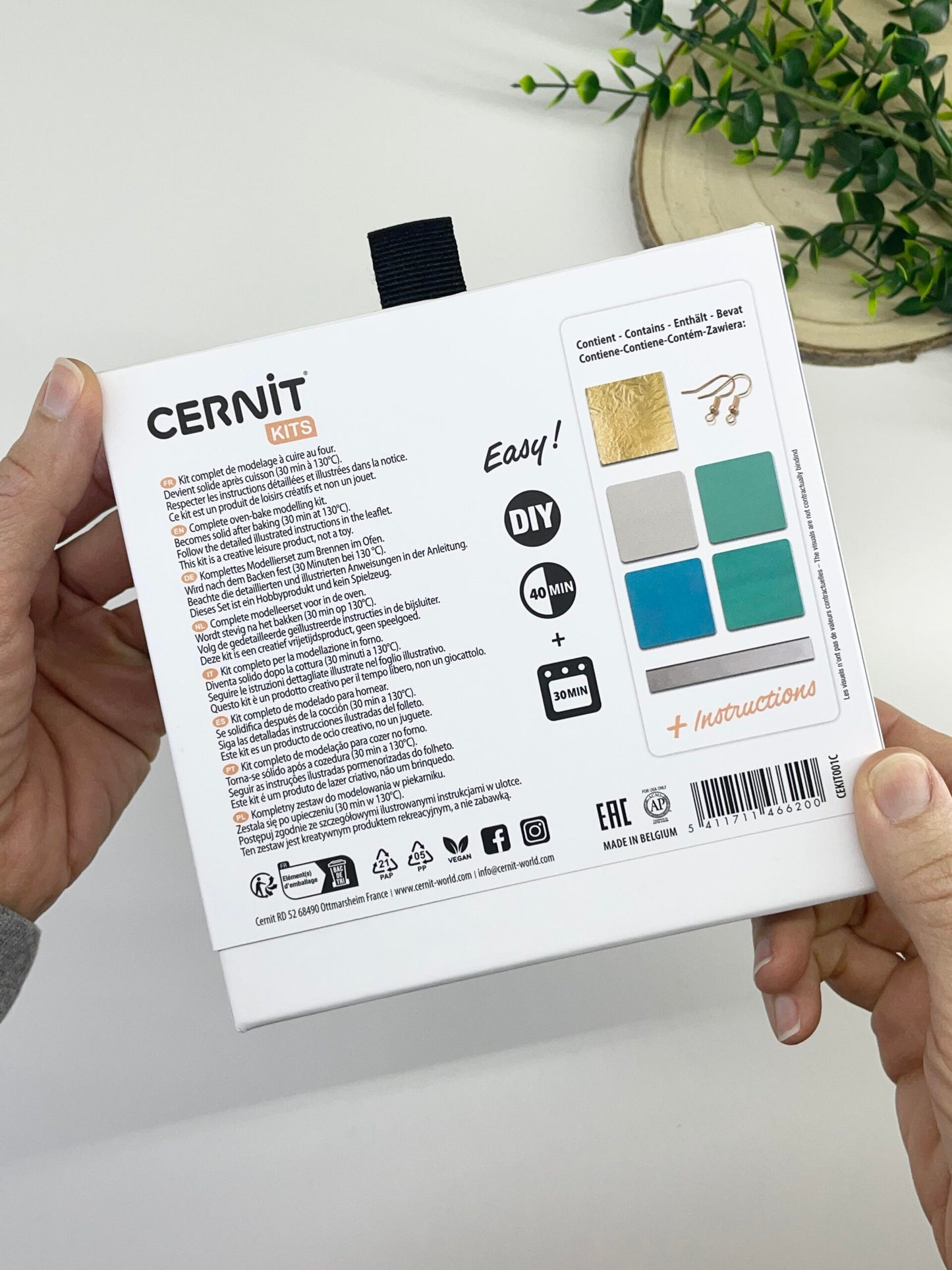 Cerni clay - Mixed Colors - 25 pcs x 56 grams