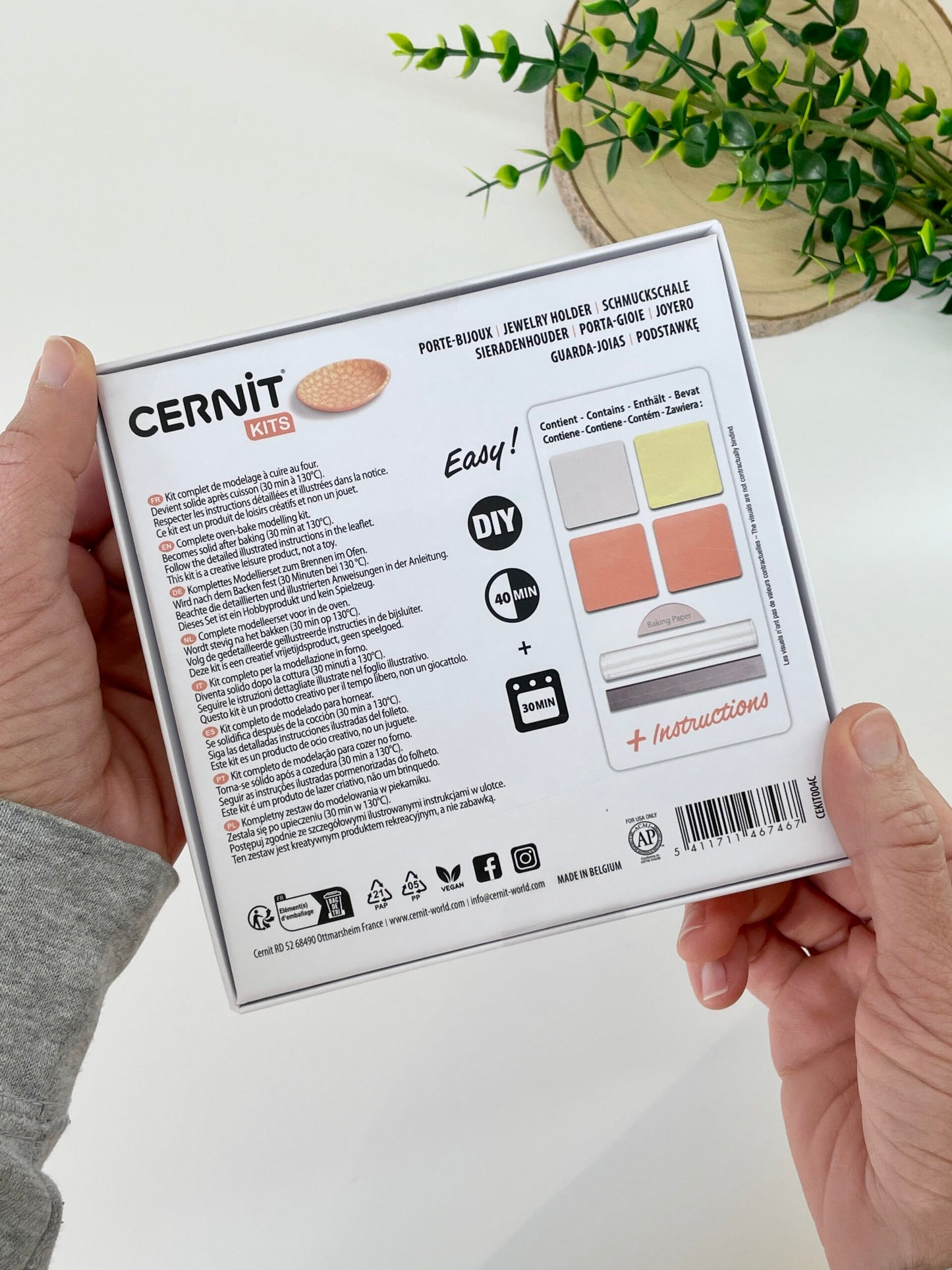 Cerni clay - Mixed Colors - 25 pcs x 56 grams