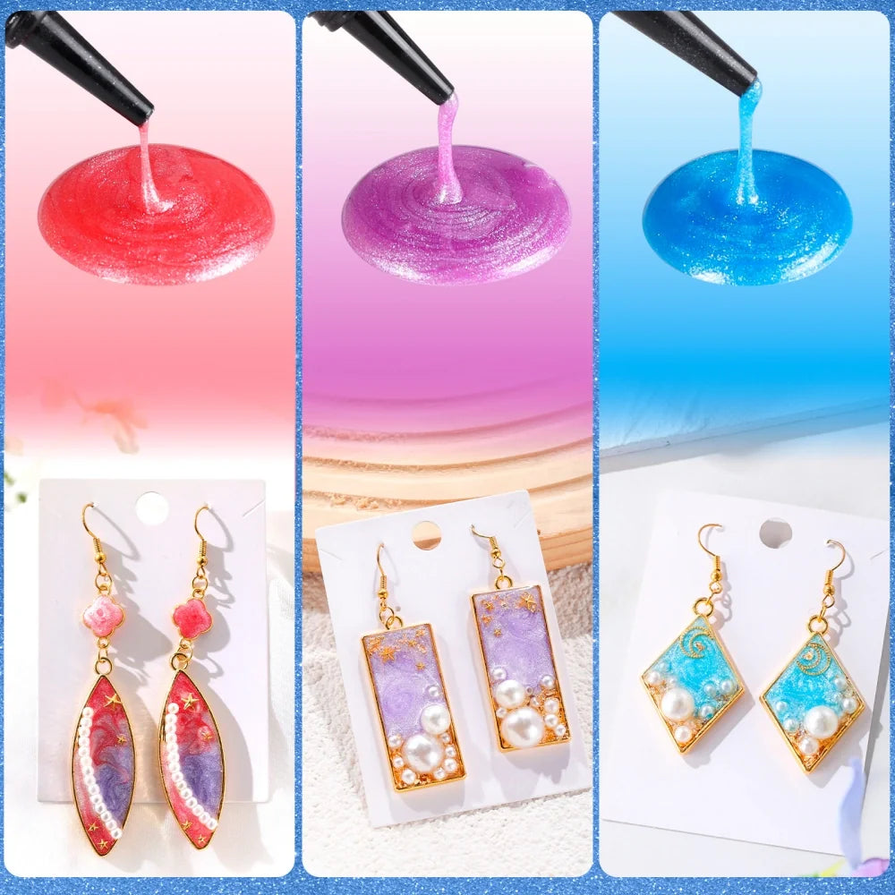 Let's Resin 12 colors X 20g UV Resin kit