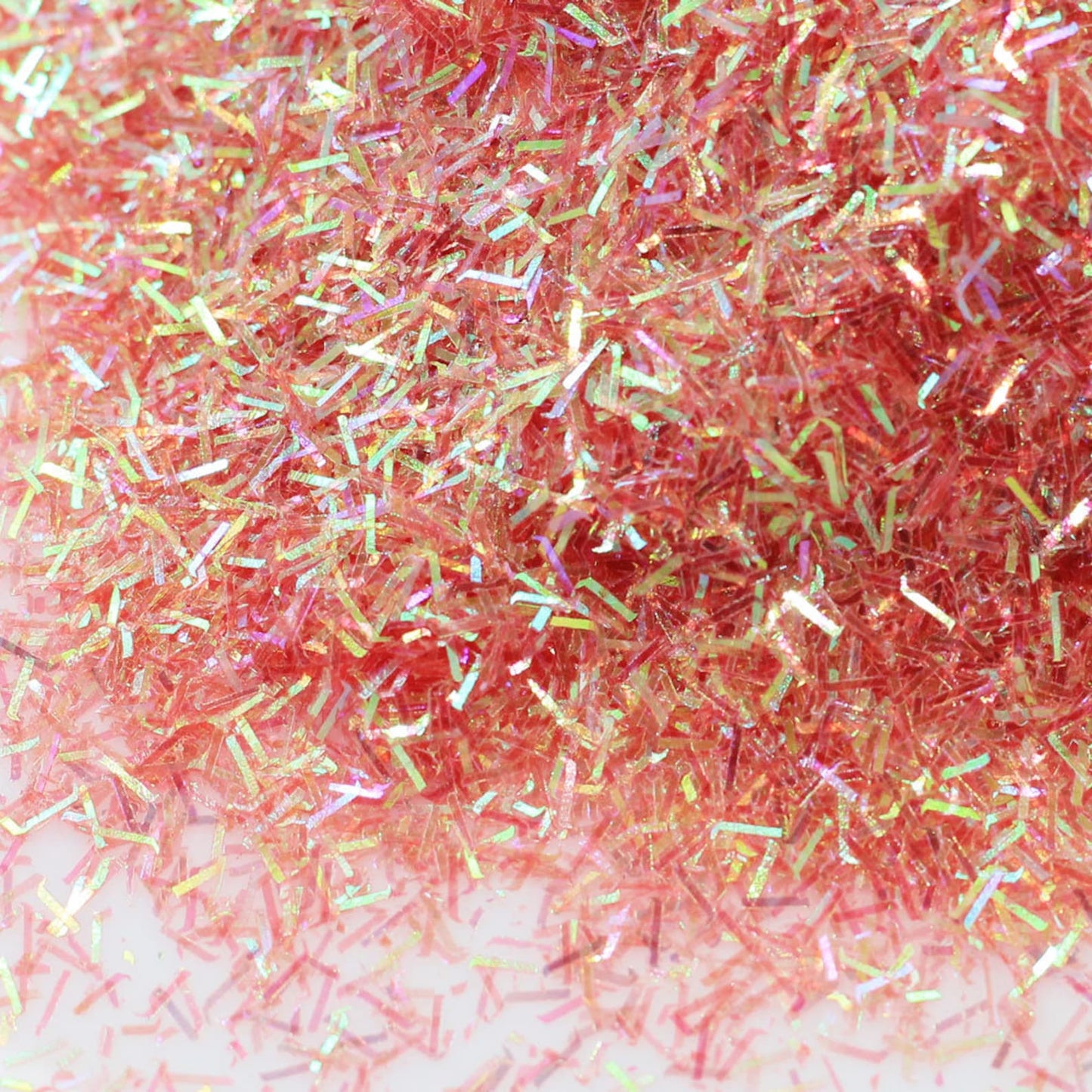 Holographic strip glitter