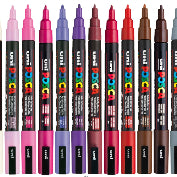 Posca Marker PC-3M 1.5mm - choose between 33 shades