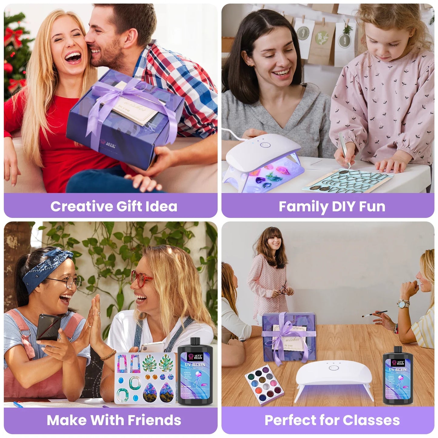 Let's Resin UV Resin kit