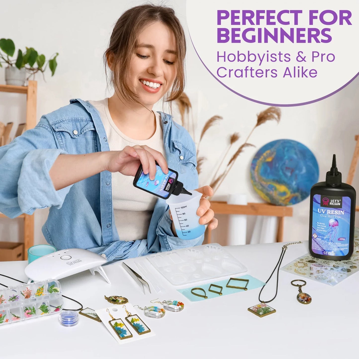 Let's Resin UV Resin kit