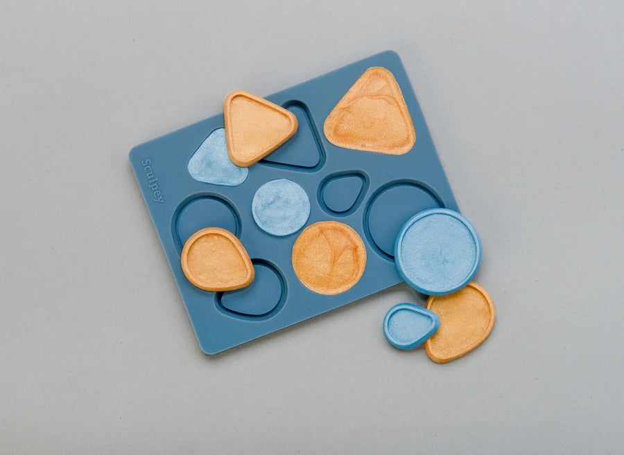 Sculpey bakbar silikonform - Bezel