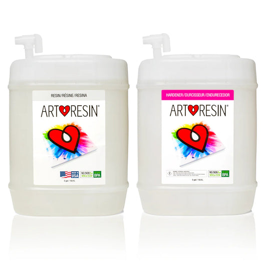 ArtResin 2 x 18,9L - Jätte-jätte mycket! - Endast beställningsvara