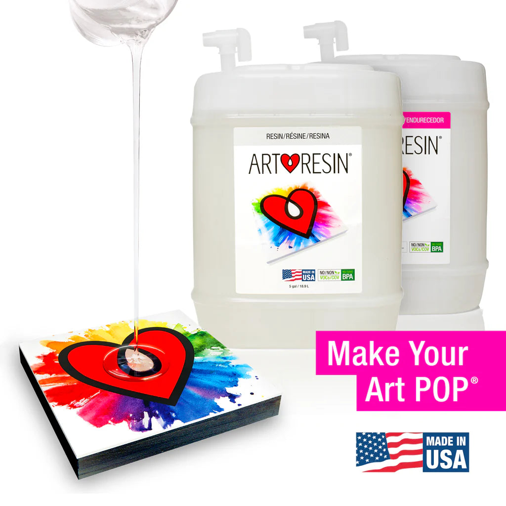 ArtResin 2 x 18,9L - Jätte-jätte mycket! - Endast beställningsvara