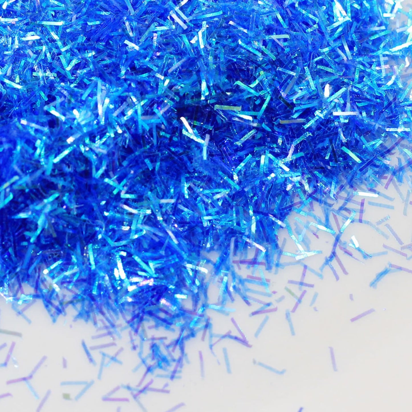 Holographic strip glitter