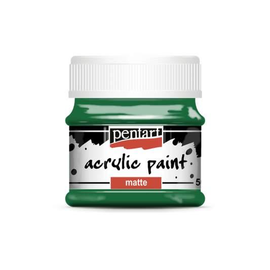 Acrylic paint matte 50ml Green