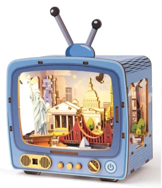 Welcome to New York – 3D-scen i trä