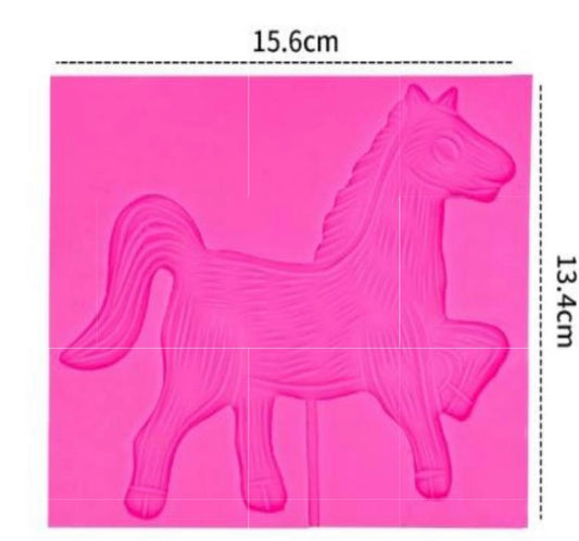 Silicone mold - horse