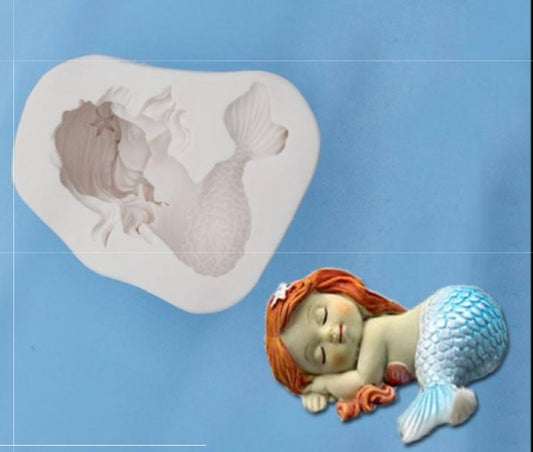 Silicone mold - Mermaid