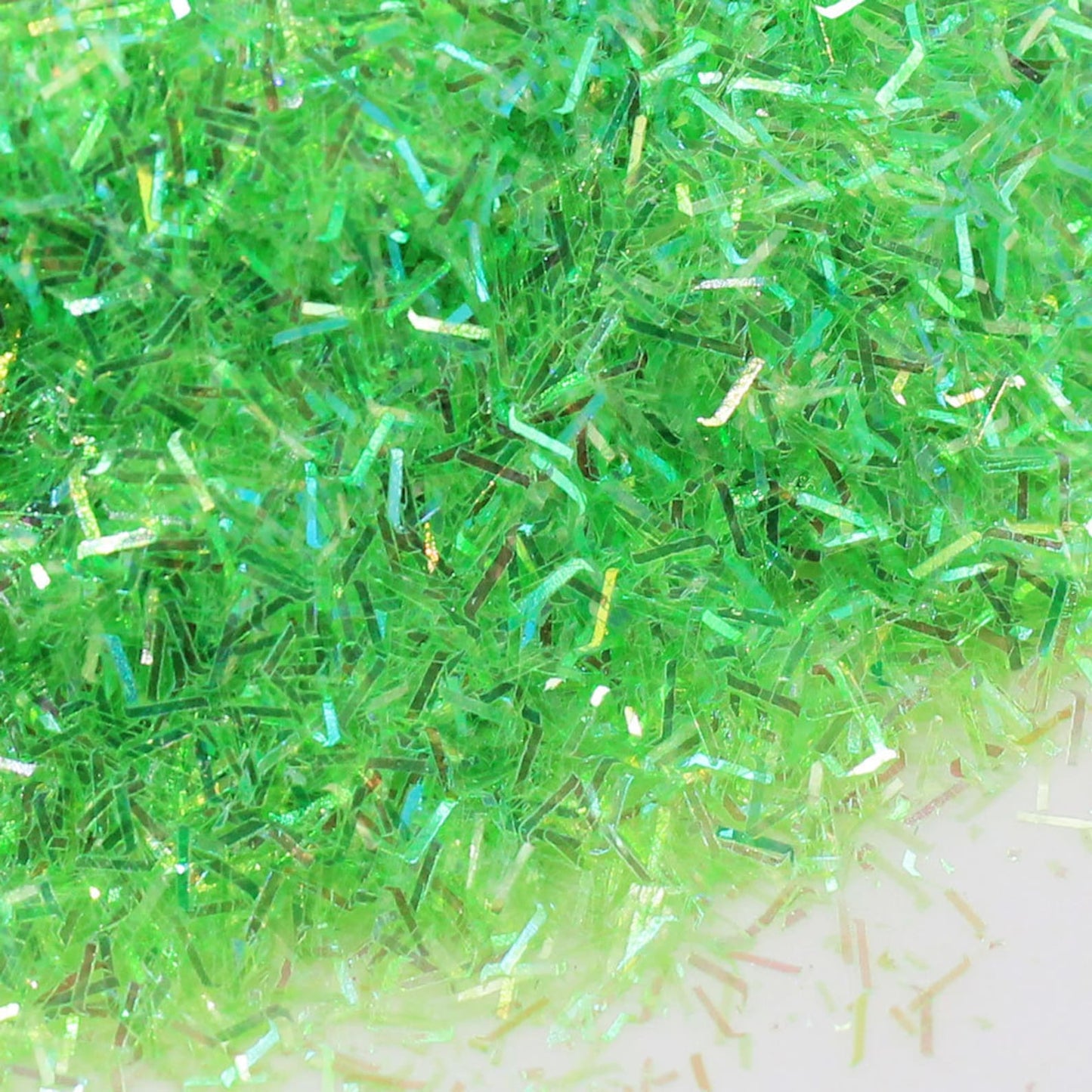 Holographic strip glitter