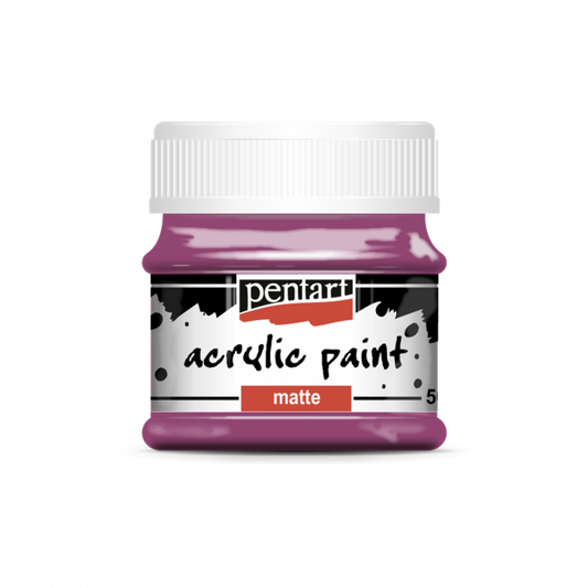 Acrylic paint matte 50ml Mallow