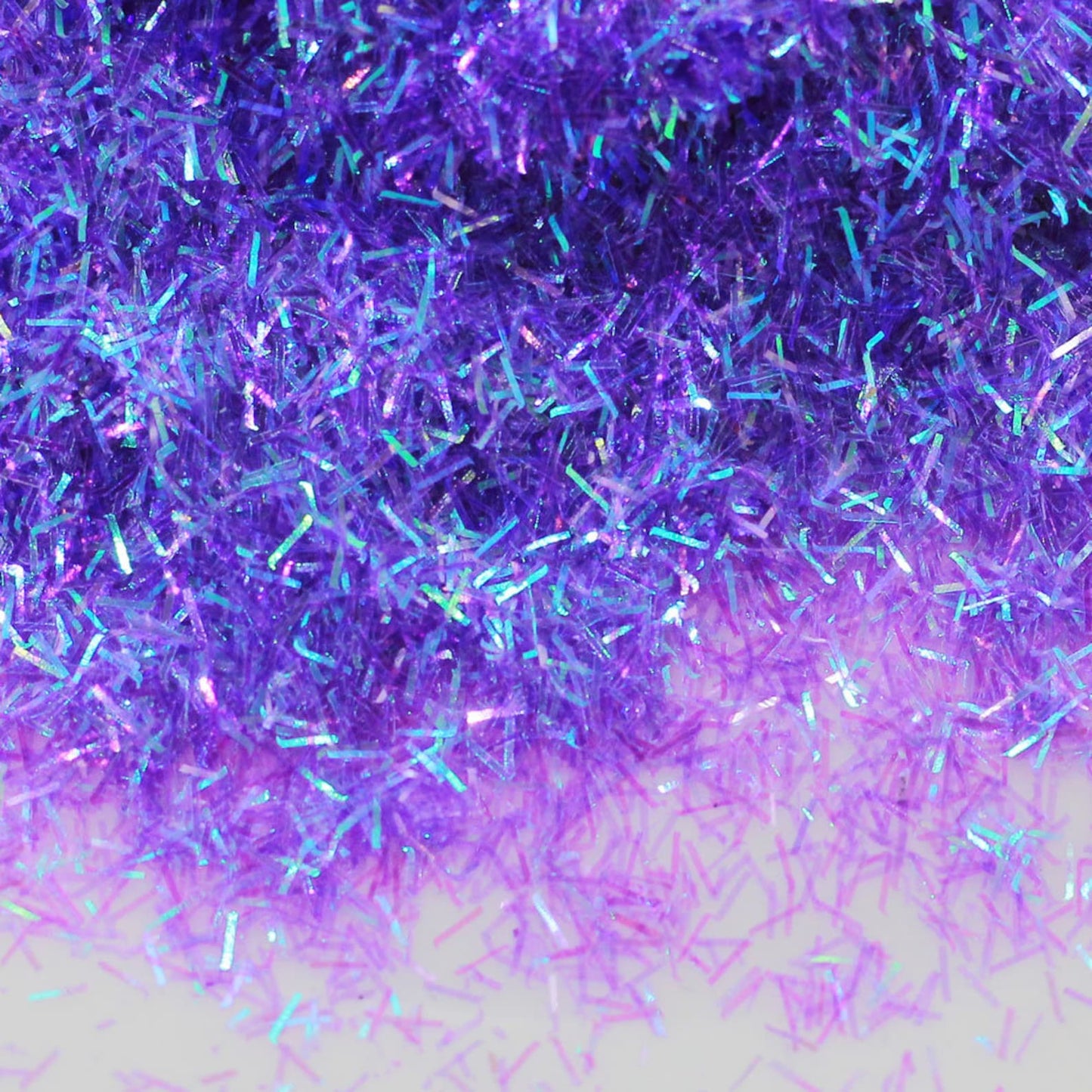 Holographic strip glitter