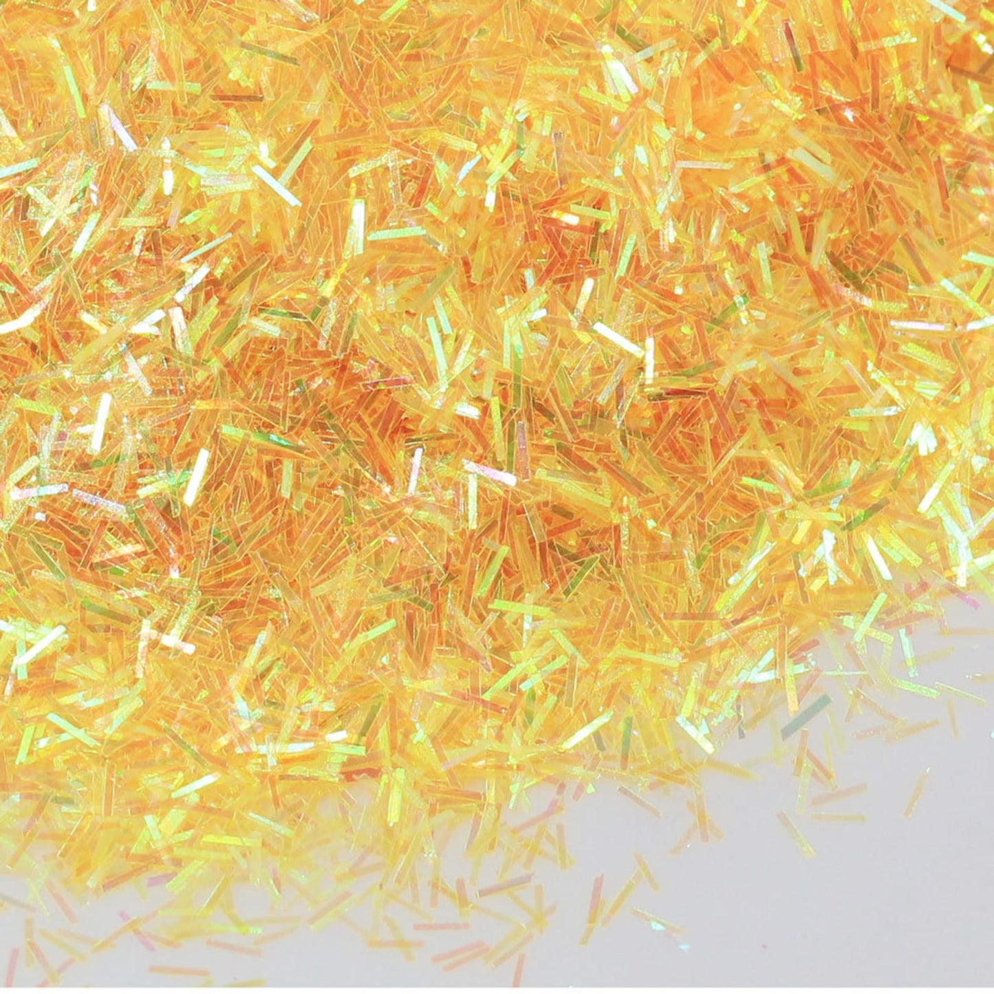 Holographic strip glitter