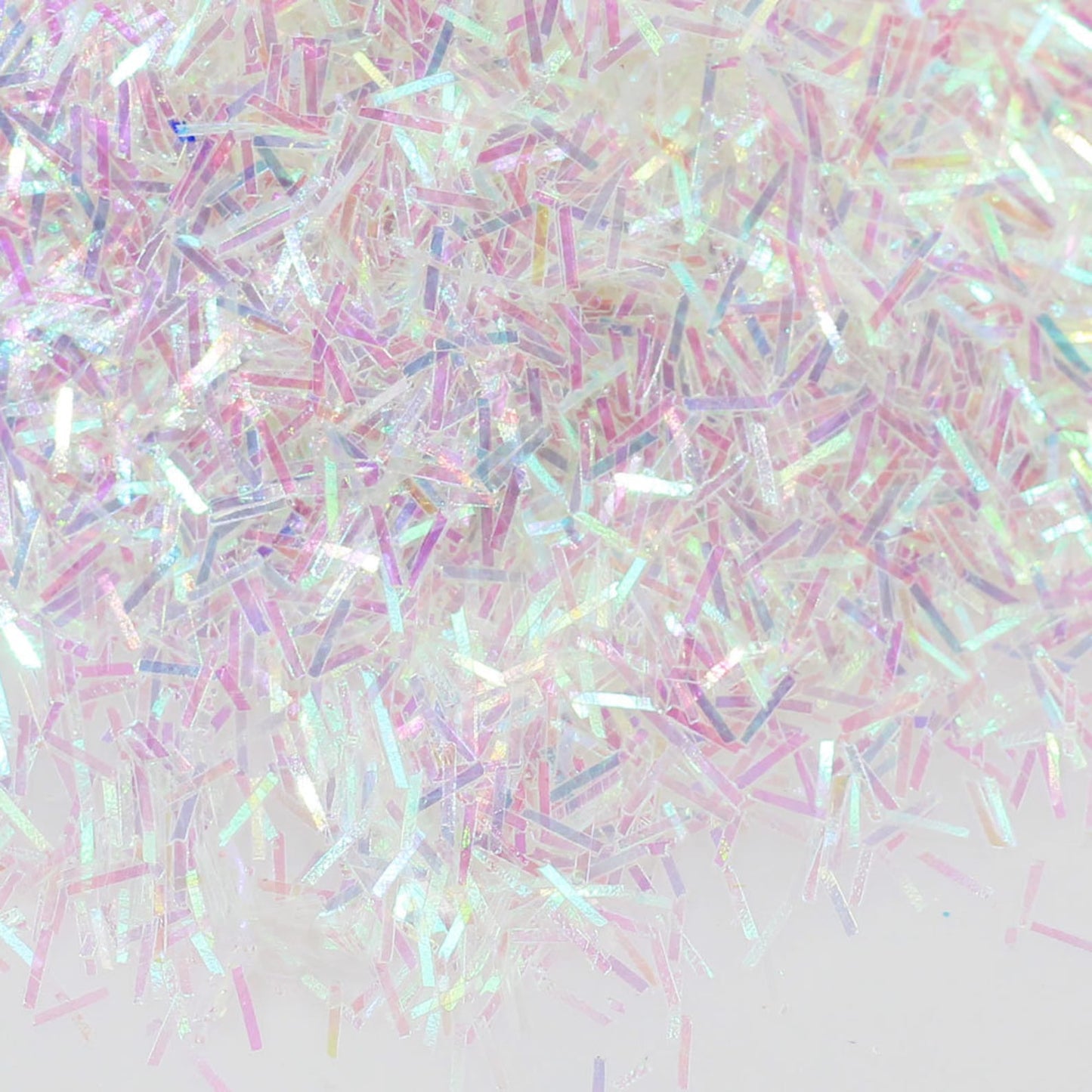 Holographic strip glitter