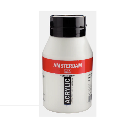Amsterdam Akrylfärg 1000ml Zinc White